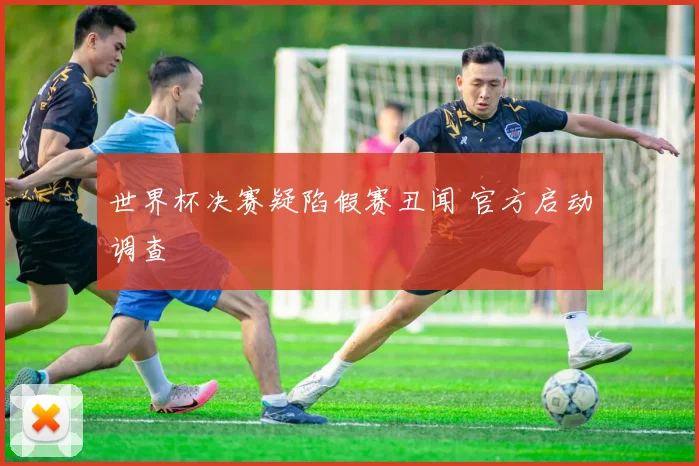 世界杯决赛疑陷假赛丑闻 官方启动调查