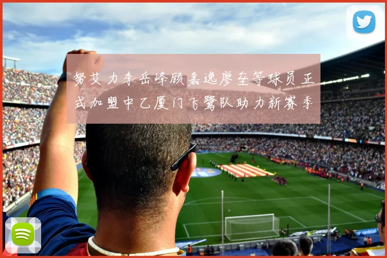 努艾力李岳峰顾嘉逸廖垒等球员正式加盟中乙厦门飞鹭队助力新赛季