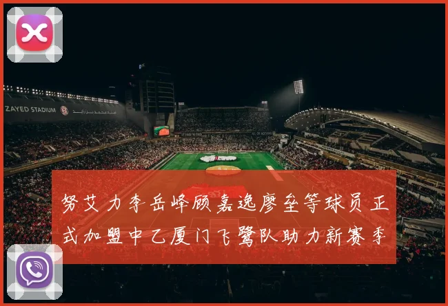 努艾力李岳峰顾嘉逸廖垒等球员正式加盟中乙厦门飞鹭队助力新赛季