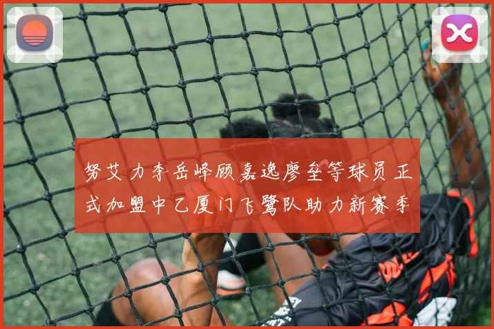 努艾力李岳峰顾嘉逸廖垒等球员正式加盟中乙厦门飞鹭队助力新赛季